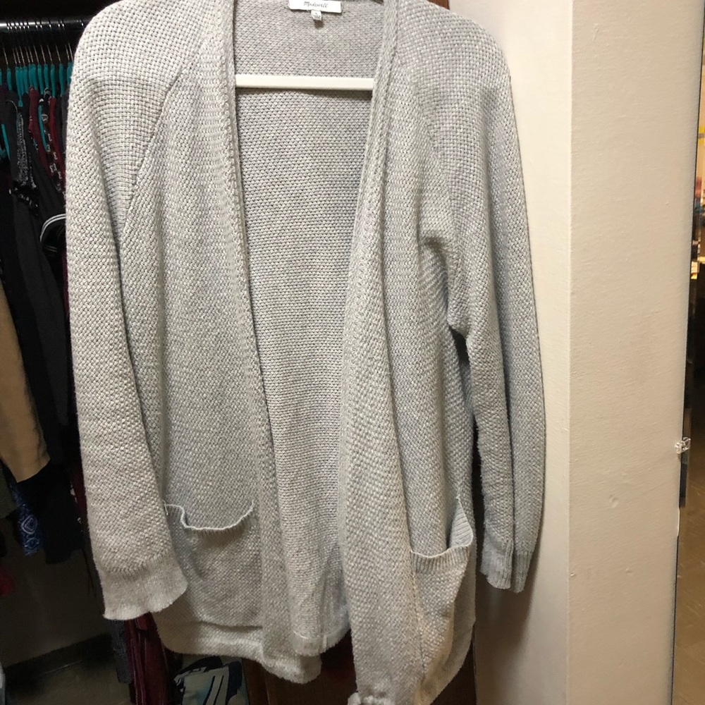 Madewell Grey Cardigan